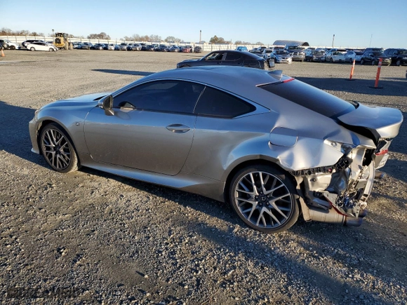 2016 Lexus RC 200t with VIN JTHHA5BCXG5003424, listed as a Copart auction lot 41514645 with 108,366 mi miles and Salvage Title. Bid and sale history available at carsss.com. Image 2.