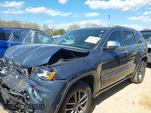 2020 Jeep Grand Cherokee Limited X with VIN 1C4RJEBG6LC113207, listed as a IAAI auction lot 41897248 with 76,165 mi miles and . Bid and sale history available at DreamBid. Image 14.