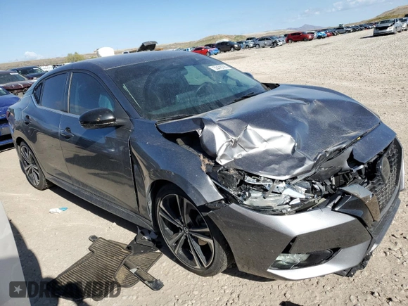 2020 Nissan Sentra SR z VIN 3N1AB8DV8LY271212, wystawiony jako Copart lot #53478705 z przebiegiem 81 804 mil mil oraz Szkoda całkowita • Salvage title. Historia ofert i sprzedaży dostępna na DreamBid. Obrazek 4.