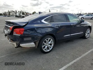 2019 Chevrolet Impala Premier with VIN 2G1105S39K9132085, listed as a Copart auction lot 50984615 with 131,119 mi miles and Salvage Title. Bid and sale history available at DreamBid. Image 3.
