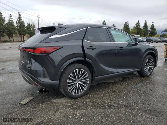 2023 Lexus RX with VIN 2T2BBMCAXPC015258, listed as a Copart auction lot 48760745 with 22,839 mi miles and Salvage Title. Bid and sale history available at carsss.com. Image 3.