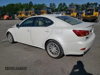 2008 Lexus IS 250 z VIN JTHBK262985081455, wystawiony jako Copart lot #57862925 z przebiegiem 214 639 mil mil oraz Szkoda całkowita • Salvage title. Historia ofert i sprzedaży dostępna na DreamBid. Obrazek 2.
