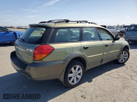 2007 Subaru Legacy Outback z VIN 4S4BP61C877345595, wystawiony jako Copart lot #58589165 z przebiegiem 124 710 mil mil oraz Szkoda całkowita • Salvage title. Historia ofert i sprzedaży dostępna na DreamBid. Obrazek 3.