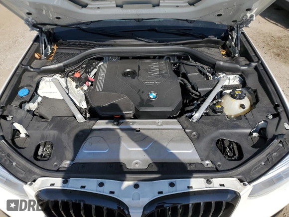 2021 BMW X4 xDrive30i with VIN 5UX2V1C0XM9E11002, listed as a Copart auction lot 67348653 with 27,805 mi miles. Bid and sale history available at carsss.com. Image 12.