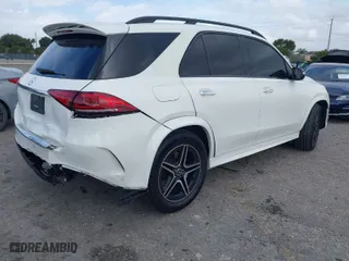 2020 Mercedes-Benz GLE with VIN 4JGFB4JB8LA240189, listed as a IAAI auction lot 41727577 with 51,533 mi miles. Bid and sale history available at carsss.com. Image 4.