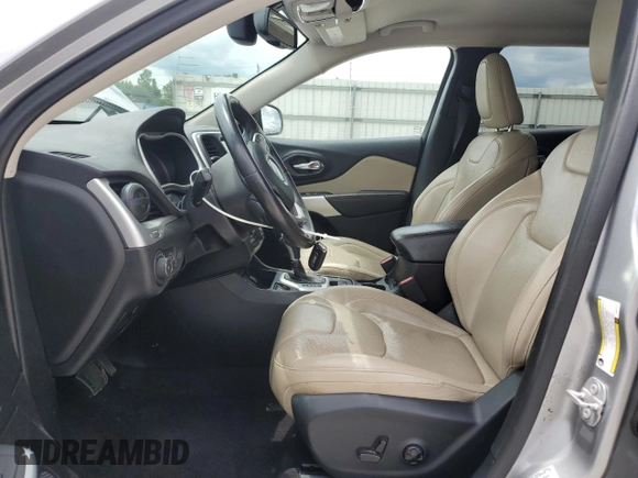 2017 Jeep Cherokee Limited с VIN 1C4PJLDB0HW619554, выставлен на аукционе Copart как лот 58016145 с пробегом Не указан миль и Списание • Salvage title. История ставок и продаж доступна на DreamBid. Изображение 7.