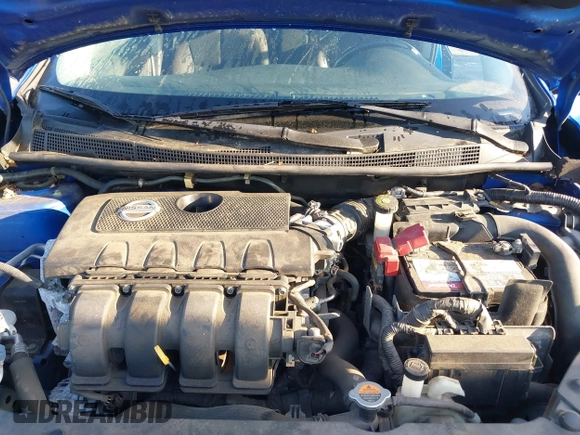 2015 Nissan Sentra S with VIN 3N1AB7AP9FY266606, listed as a IAAI auction lot 41983060 with 105,317 mi miles. Bid and sale history available at carsss.com. Image 10.