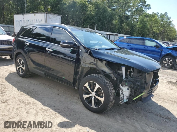 2018 Kia Sorento EX with VIN 5XYPH4A15JG403246, listed as a Copart auction lot 71918144 with 53,453 mi miles and Salvage title. Bid and sale history available at DreamBid. Image 4.