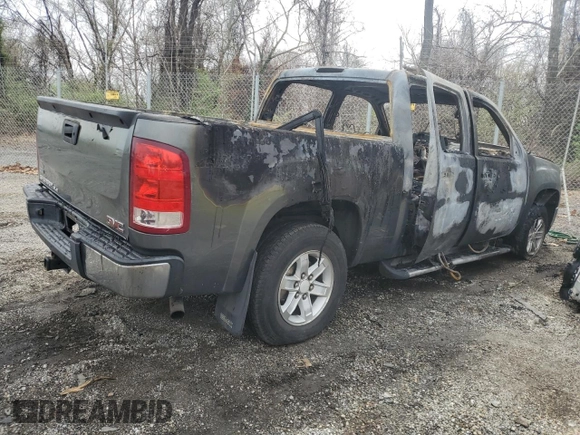2011 GMC Sierra 1500 SLE with VIN 3GTP2VE3XBG325620, listed as a Copart auction lot 54293795 with Not provided miles and Non repairable. Bid and sale history available at DreamBid. Image 3.