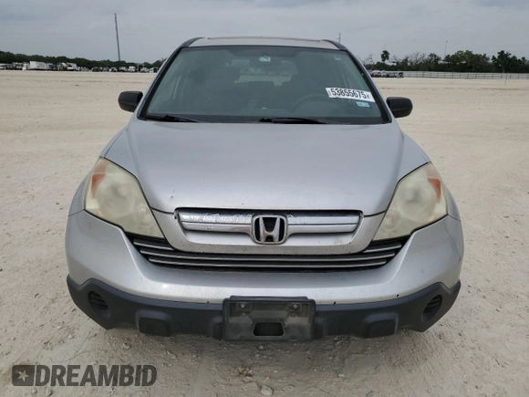 2009 Honda CR-V EX with VIN 3CZRE38559G703171, listed as a Copart auction lot 53855675 with 195,099 mi miles and Clean Title. Bid and sale history available at carsss.com. Image 5.