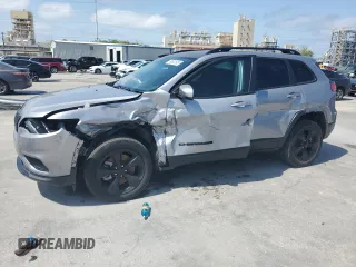 2021 Jeep Cherokee Altitude with VIN 1C4PJLLB2MD237243, listed as a Copart auction lot 50652905 with 26,224 mi miles and Salvage title. Bid and sale history available at DreamBid. Image 1.