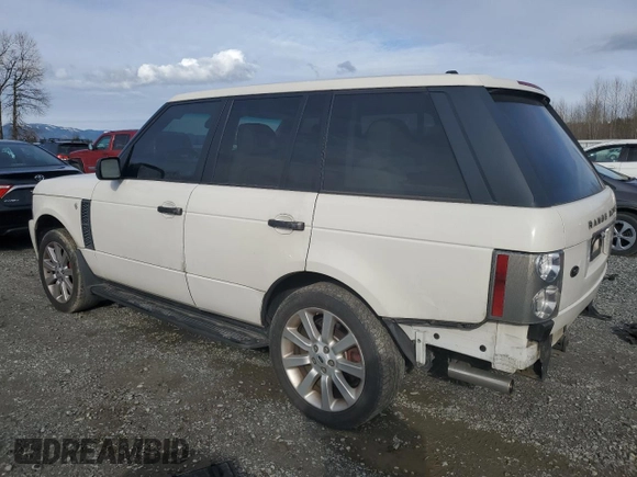 2008 Land Rover Range Rover SC z VIN SALMF13498A292945, wystawiony jako Copart lot #49435605 z przebiegiem 144 043 mil mil oraz Szkoda całkowita • Salvage title. Historia ofert i sprzedaży dostępna na DreamBid. Obrazek 2.