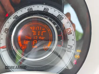 2016 FIAT 500 Pop with VIN 3C3CFFAR9GT184531, listed as a IAAI auction lot 41861835 with 43,171 mi miles and . Bid and sale history available at DreamBid. Image 7.