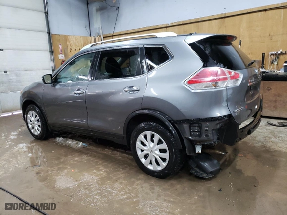 2016 Nissan Rogue S with VIN JN8AT2MV3GW153299, listed as a Copart auction lot 49151115 with 126,143 mi miles and Clean Title. Bid and sale history available at carsss.com. Image 2.