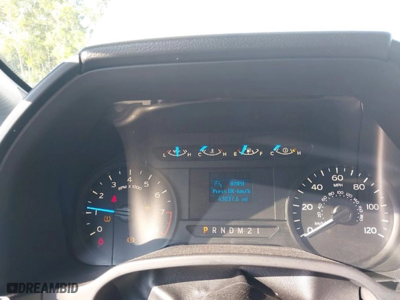 2018 Ford F-150 XL with VIN 1FTEW1CB6JKD95394, listed as a IAAI auction lot 41547286 with 43,037 mi miles. Bid and sale history available at carsss.com. Image 7.