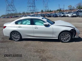 2024 BMW 3 Series 330i xDrive with VIN 3MW89FF09R8E25560, listed as a IAAI auction lot 42003973 with Not Provided miles. Bid and sale history available at carsss.com. Image 14.