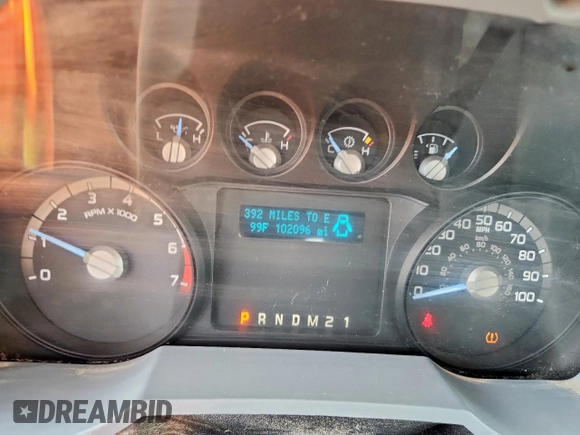 2011 Ford F-250 XL с VIN 1FT7X2B67BEB75472, выставлен на аукционе Copart как лот 61423715 с пробегом 102 096 миль миль и Чистый • Clean title. История ставок и продаж доступна на DreamBid. Изображение 9.