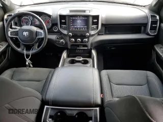 2021 Ram 1500 Big Horn with VIN 1C6SRFMT0MN725619, listed as a Copart auction lot 54238395 with 32,486 mi miles and Non repairable. Bid and sale history available at DreamBid. Image 8.