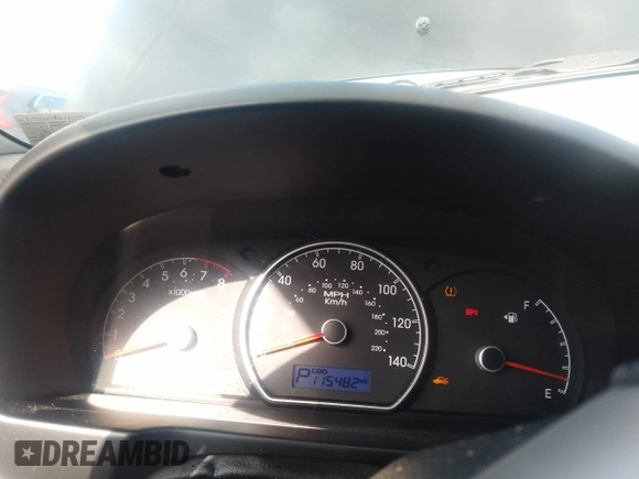 2010 Hyundai Elantra GLS with VIN KMHDU4ADXAU990773, listed as a IAAI auction lot 34962404 with 115,482 mi miles and . Bid and sale history available at DreamBid. Image 7.
