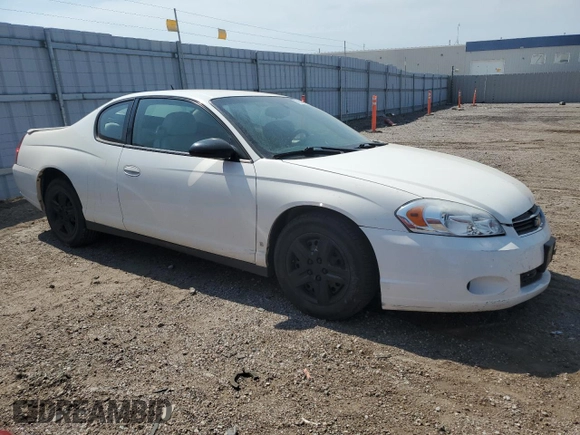 2007 Chevrolet Monte Carlo LS with VIN 2G1WJ15K879129801, listed as a Copart auction lot 70512374 with 137,709 mi miles and Clean Title. Bid and sale history available at carsss.com. Image 4.