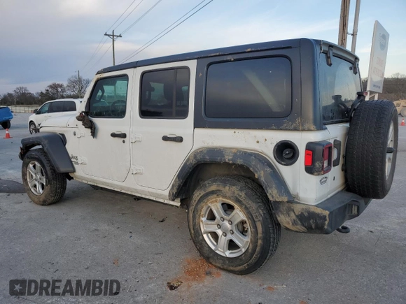 2020 Jeep Wrangler Unlimited Sport Altitude z VIN 1C4HJXDN5LW114561, wystawiony jako Copart lot #47169055 z przebiegiem 69 129 mil mil oraz Szkoda całkowita • Salvage title. Historia ofert i sprzedaży dostępna na DreamBid. Obrazek 2.