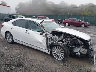 2014 Lexus LS 460 L with VIN JTHDL5EF5E5006307, listed as a IAAI auction lot 40400312 with 46,047 mi miles and . Bid and sale history available at DreamBid. Image 1.