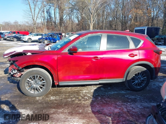 2017 Mazda CX-5 Touring with VIN JM3KFBCL1H0227290, listed as a IAAI auction lot 41400188 with 58,801 mi miles. Bid and sale history available at carsss.com. Image 14.