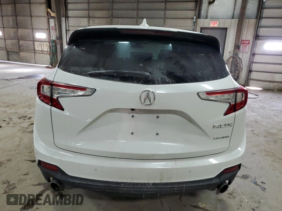 2021 Acura RDX w/Technology Package with VIN 5J8TC2H5XML008922, listed as a Copart auction lot 46092355 with 49,954 mi miles and Salvage Title. Bid and sale history available at carsss.com. Image 6.