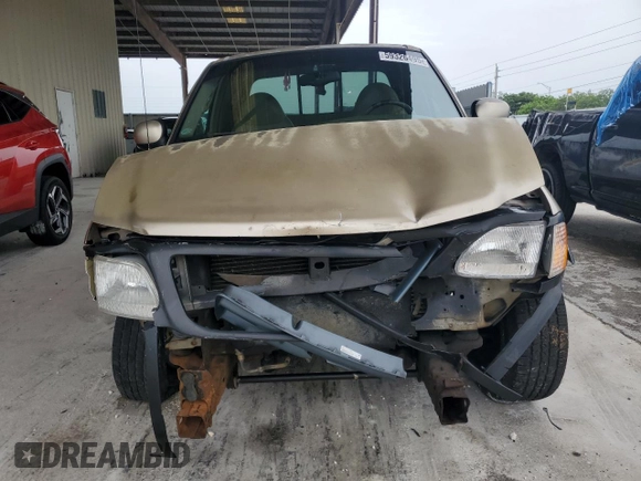2000 Ford F-150 XL with VIN 1FTRX17L8YNC08750, listed as a Copart auction lot 59326495 with Not provided miles and Salvage title. Bid and sale history available at DreamBid. Image 5.
