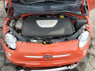 2015 FIAT 500e with VIN 3C3CFFGE1FT507277, listed as a Copart auction lot 51391845 with 88,760 mi miles and Salvage title. Bid and sale history available at DreamBid. Image 12.