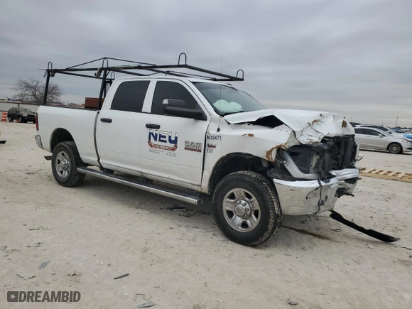 2018 Ram 2500 Tradesman with VIN 3C6UR5CJ3JG108285, listed as a Copart auction lot 46527805 with 16,314 mi miles and Salvage Title. Bid and sale history available at carsss.com. Image 4.