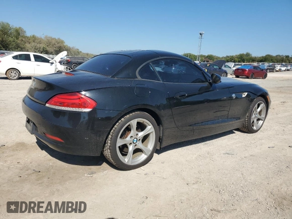 2011 BMW Z4 sDrive30i with VIN WBALM5C53BE378208, listed as a Copart auction lot 74495884 with 0 mi miles and Clean Title. Bid and sale history available at carsss.com. Image 3.
