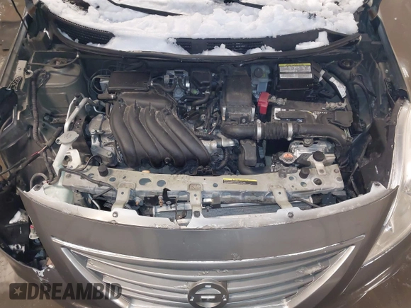 2014 Nissan Versa SV with VIN 3N1CN7AP2EK455471, listed as a IAAI auction lot 41585696 with 167,366 mi miles. Bid and sale history available at carsss.com. Image 10.