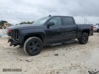 2017 Chevrolet Silverado 1500 LTZ with VIN 3GCUKSEC2HG411854, listed as a Copart auction lot 50347215 with NaN miles and Salvage Title. Bid and sale history available at carsss.com. Image 1.