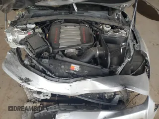 2017 Chevrolet Camaro 2SS with VIN 1G1FH1R74H0161707, listed as a Copart auction lot 55704415 with 56,397 mi miles and Salvage title. Bid and sale history available at DreamBid. Image 11.