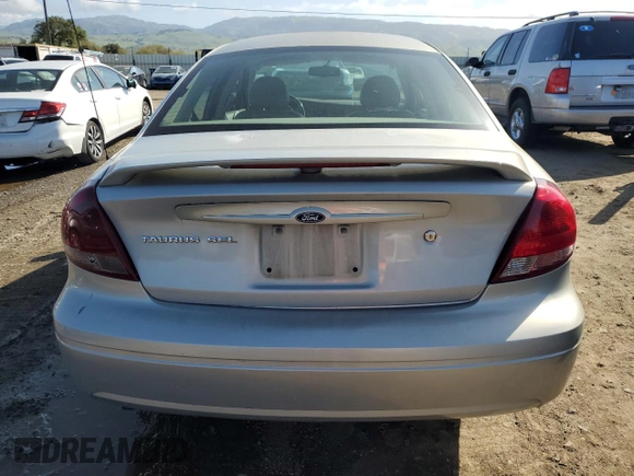 2007 Ford Taurus SEL with VIN 1FAFP56U17A172447, listed as a Copart auction lot 51858055 with Not Provided miles and Salvage Title. Bid and sale history available at DreamBid. Image 6.