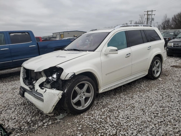 2011 Mercedes-Benz GL-Class GL 550 with VIN 4JGBF8GE3BA686907, listed as a Copart auction lot 85198084 with 125,375 mi miles and Clean Title. Bid and sale history available at carsss.com. Image 1.