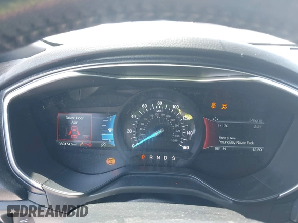 2020 Ford Fusion Titanium with VIN 3FA6P0K96LR173971, listed as a IAAI auction lot 42232469 with 82,474 mi miles and . Bid and sale history available at DreamBid. Image 7.