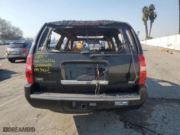2012 Chevrolet Suburban LTZ with VIN 1GNSKKE75CR305487, listed as a Copart auction lot 87749835 with 0 mi miles and Non Repairable. Bid and sale history available at carsss.com. Image 6.