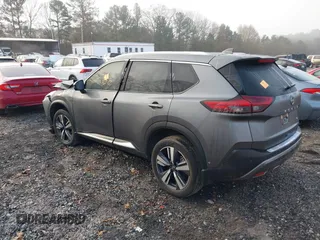 2022 Nissan Rogue SL with VIN 5N1BT3CA2NC730709, listed as a IAAI auction lot 41133228 with 40,794 mi miles and . Bid and sale history available at carsss.com. Image 3.