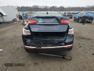 2014 Kia Cadenza Premium with VIN KNALN4D78E5124361, listed as a Copart auction lot 86970534 with 183,228 mi miles and Salvage Title. Bid and sale history available at carsss.com. Image 6.
