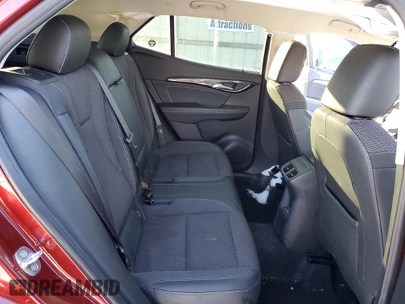 2022 Buick Envision Preferred with VIN LRBAZLR4XND164615, listed as a Copart auction lot 42204715 with 15,832 mi miles and Salvage Title. Bid and sale history available at carsss.com. Image 11.