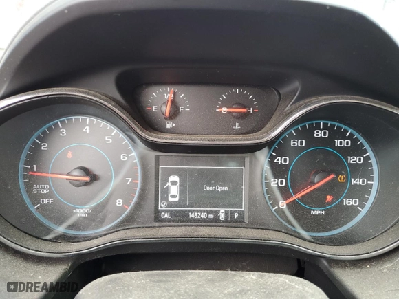 2017 Chevrolet Cruze LT with VIN 1G1BE5SM2H7228567, listed as a Copart auction lot 51961165 with 148,240 mi miles and Salvage Title. Bid and sale history available at carsss.com. Image 9.