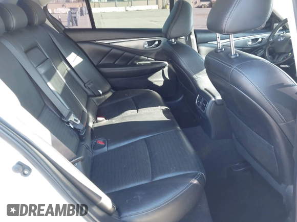 2017 Infiniti Q50 3.0t Premium with VIN JN1EV7AP3HM730522, listed as a IAAI auction lot 41399526 with 84,809 mi miles. Bid and sale history available at carsss.com. Image 8.