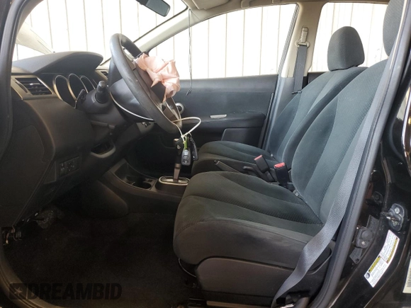 2011 Nissan Versa S with VIN 3N1BC1CP9BL497556, listed as a Copart auction lot 62096695 with 116,746 mi miles and Salvage title. Bid and sale history available at DreamBid. Image 7.