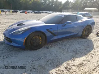 2016 Chevrolet Corvette Z51 1LT with VIN 1G1YH2D72G5104736, listed as a Copart auction lot 69770934 with 68,667 mi miles and Salvage Title. Bid and sale history available at carsss.com. Image 1.