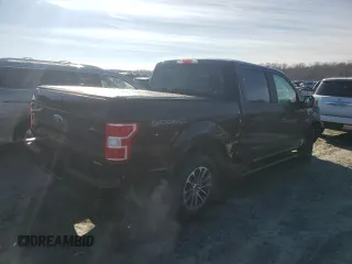 2020 Ford F-150 XL with VIN 1FTEW1CP3LFB61043, listed as a Copart auction lot 86164934 with 128,305 mi miles and Salvage Title. Bid and sale history available at carsss.com. Image 3.