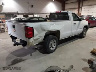 2018 Chevrolet Silverado 1500 Work Truck with VIN 1GCNCNEC4JZ102492, listed as a IAAI auction lot 41435730 with 125,219 mi miles. Bid and sale history available at carsss.com. Image 4.