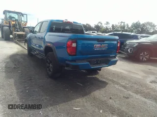 2023 GMC Canyon 2WD Elevation with VIN 1GTP5BEK7P1131310, listed as a IAAI auction lot 41473478 with 1 mi miles. Bid and sale history available at carsss.com. Image 3.
