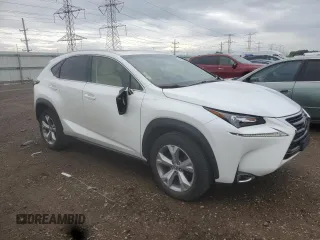 2017 Lexus NX 200t z VIN JTJBARBZ9H2147761, wystawiony jako Copart lot #58521845 z przebiegiem 39 817 mil mil oraz Szkoda całkowita • Salvage title. Historia ofert i sprzedaży dostępna na DreamBid. Obrazek 4.